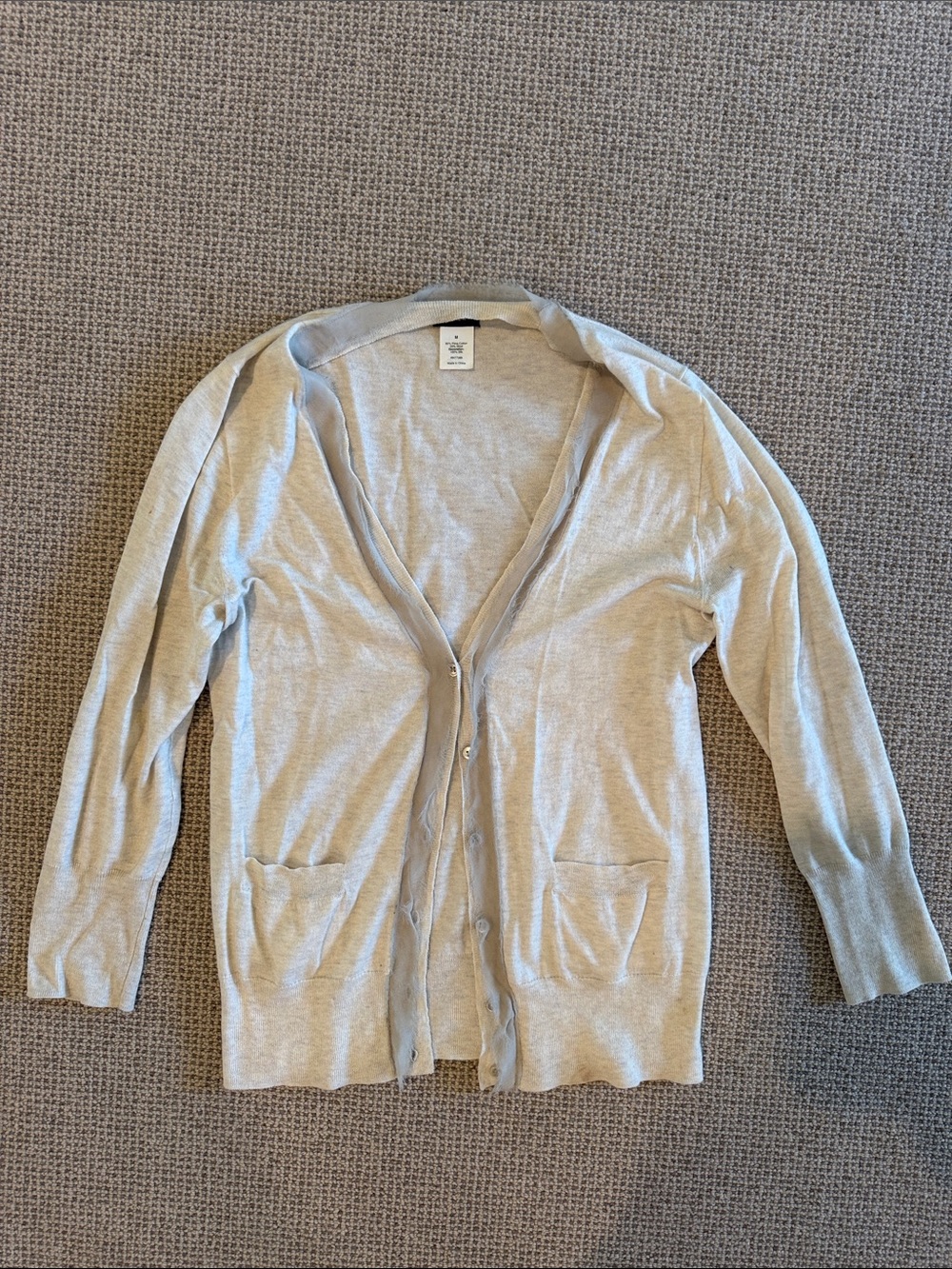 JCrew lightweight cardigan - size M